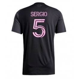Inter Miami Sergio Busquets #5 Uit tenue 2025-26 Korte Mouw